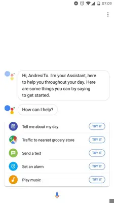 Google Assistant Go android App screenshot 3